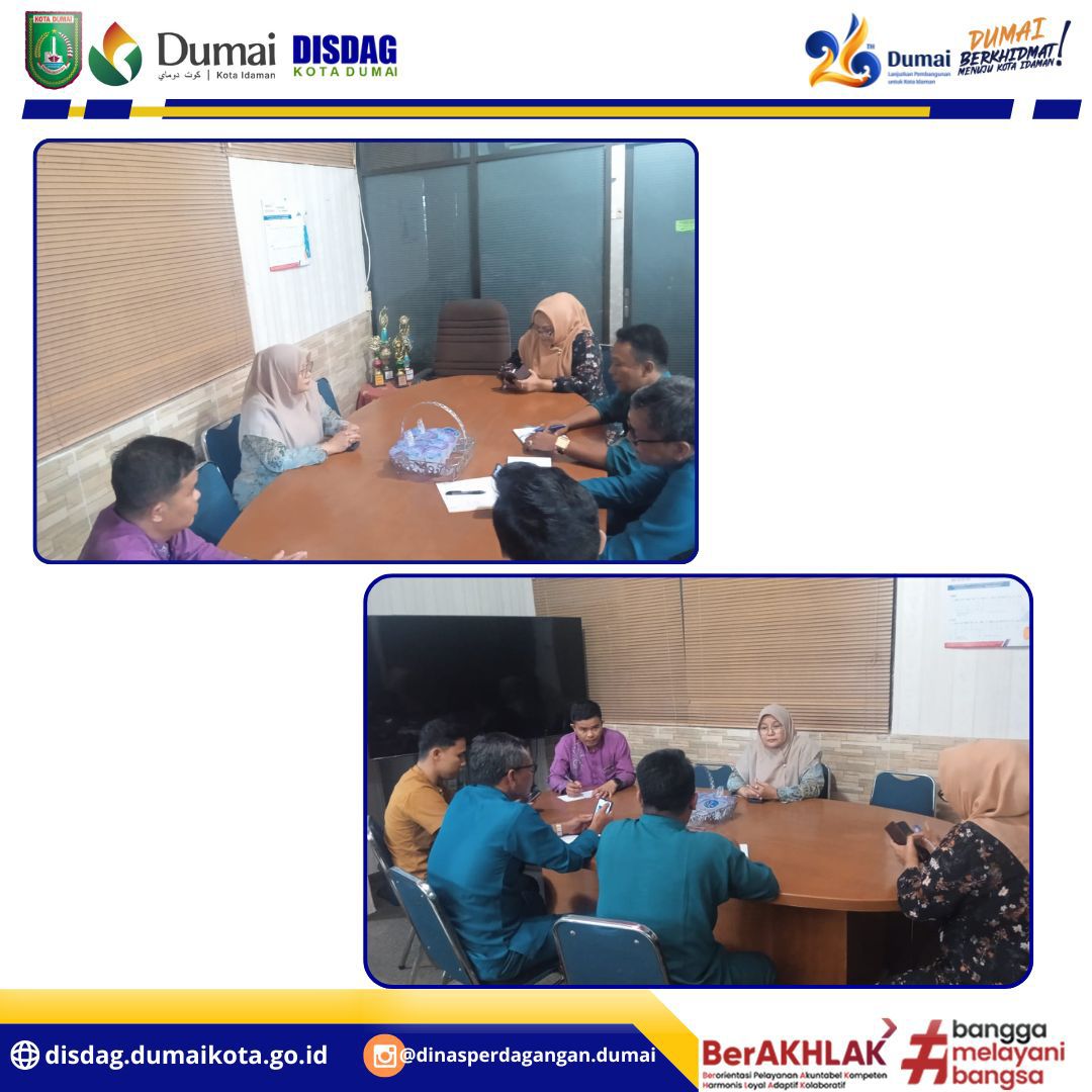 Rapat Bersama Dinas Perhubungan Kota Dumai