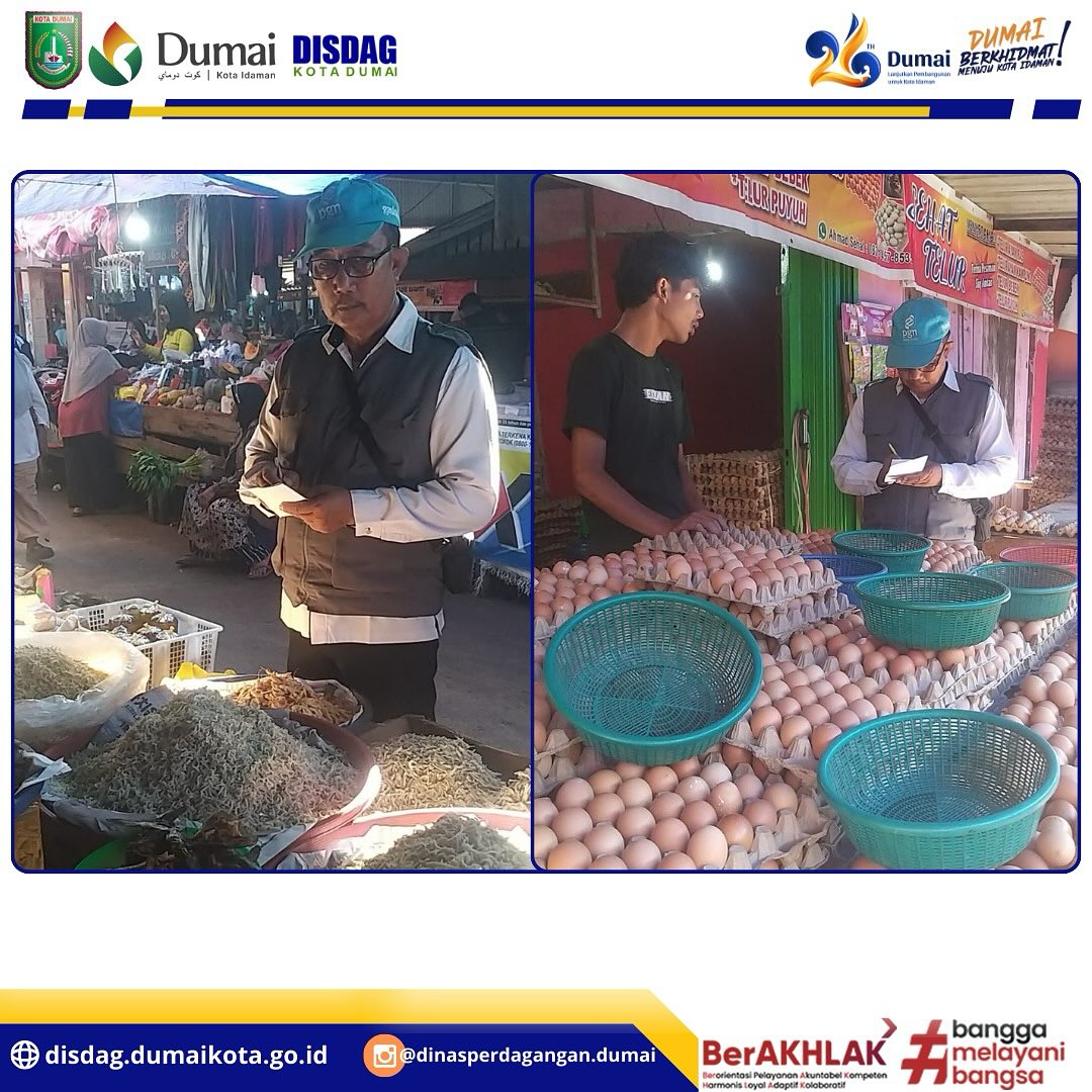 PEMANTAUAN HARGA BAHAN POKOK OLEH KONTRIBUTOR DINAS PERDAGANGAN