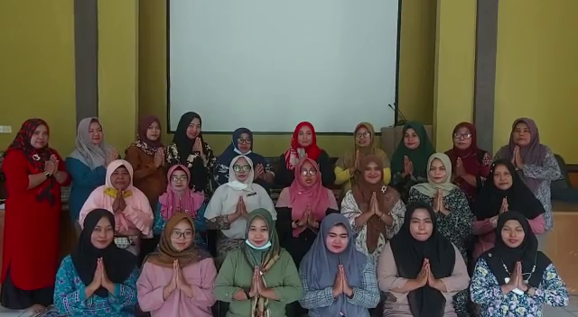 Kegiatan Dharma Wanita Dinas Perdagangan dalam menyambut Bulan suci Ramadhan1443 H